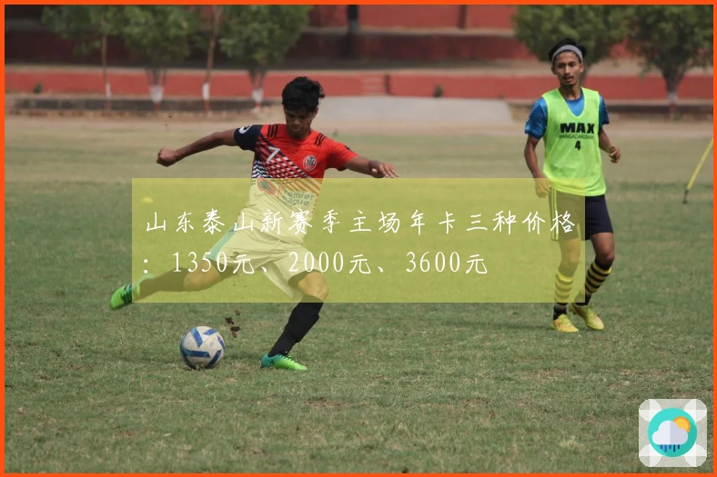 山东泰山新赛季主场年卡三种价格：1350元、2000元、3600元